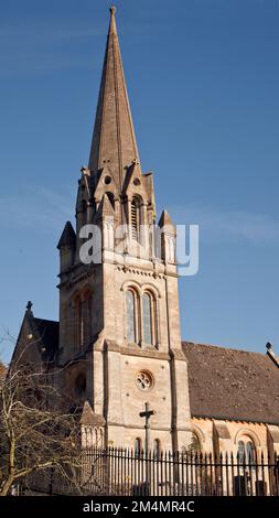 St Mary`s Church, at Batsford Arboretum, Batsford, Moreton in the Marsh, Gloucestershire, England, United Kingdom, UK, Europe Stock Photo